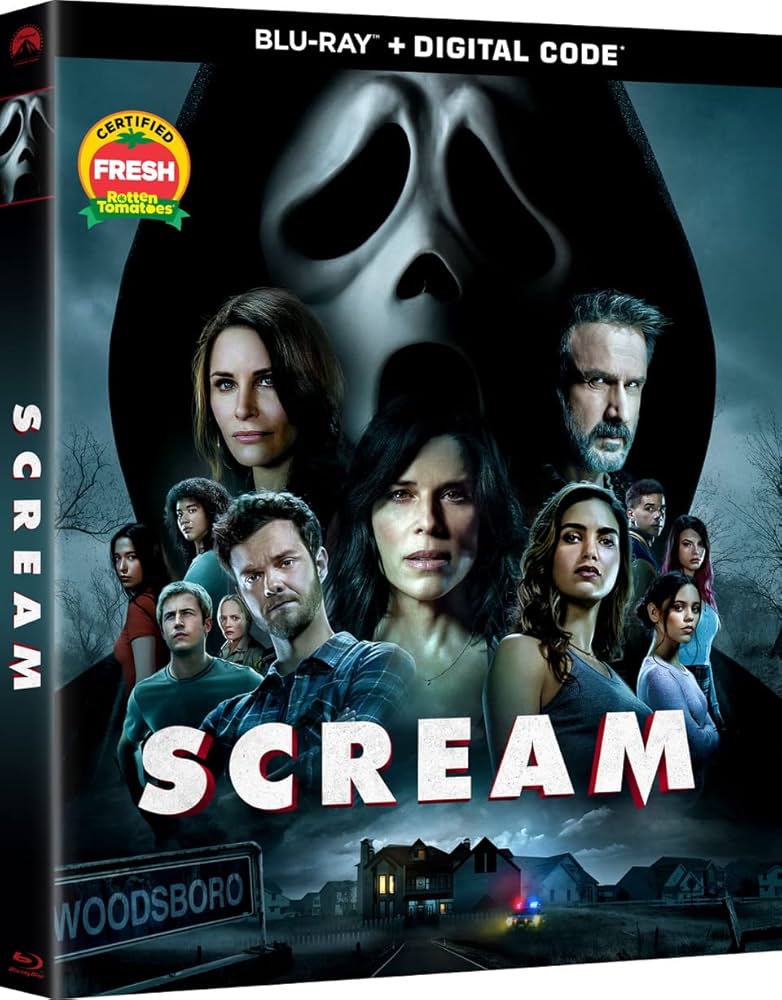 Amazon.com: Scream (2022) [Blu-ray] : Courteney Cox, Jack
